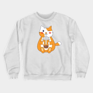 cute cat Crewneck Sweatshirt